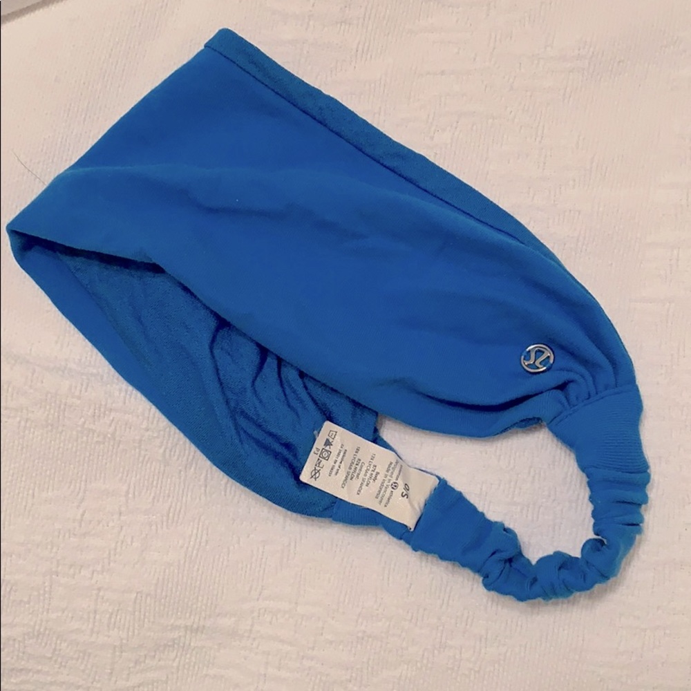 Lululemon Blue Stretch Headband